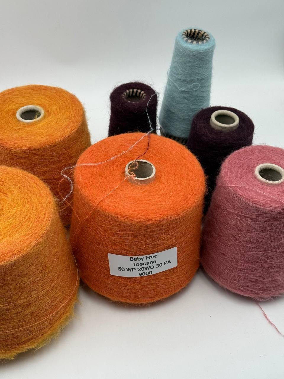 Baby Free - 50%WP 20%WO 30%PA yarn - by Toscano