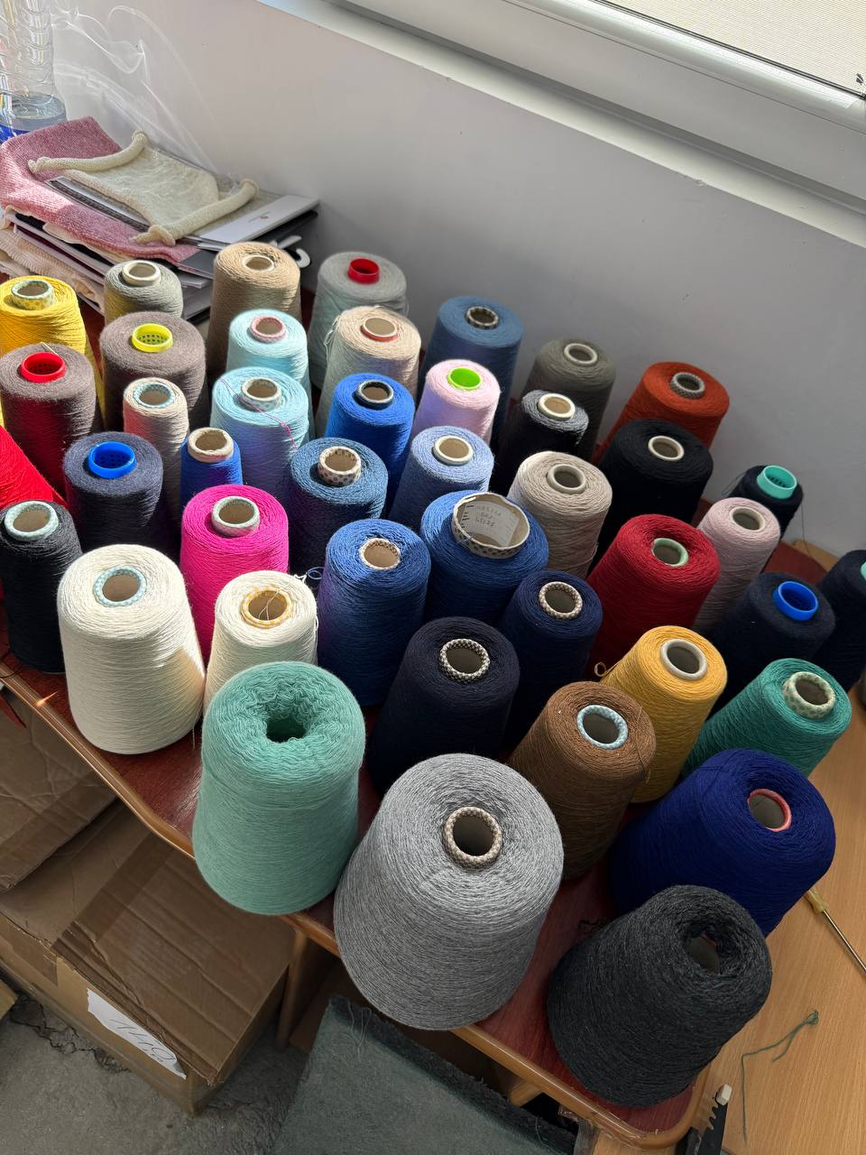 Cashmere yarn collection