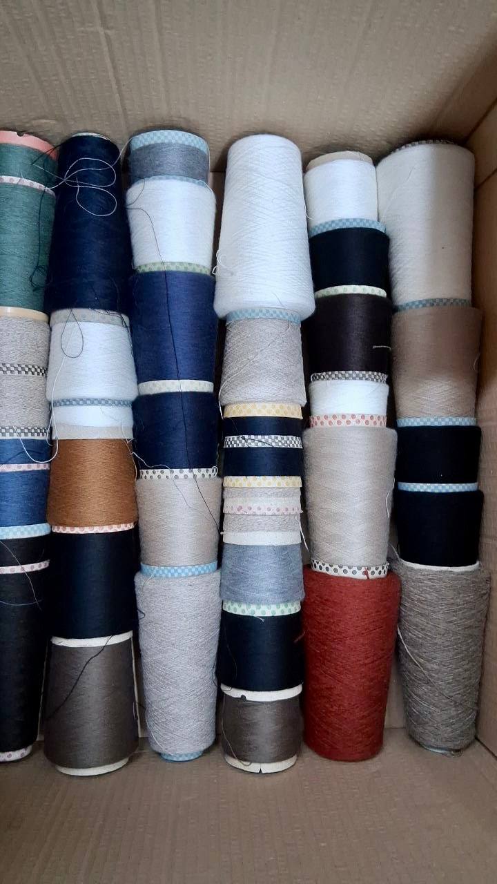 LOT 3 G CASHMERE MINI - 100%WS yarn - by MIX FILATI